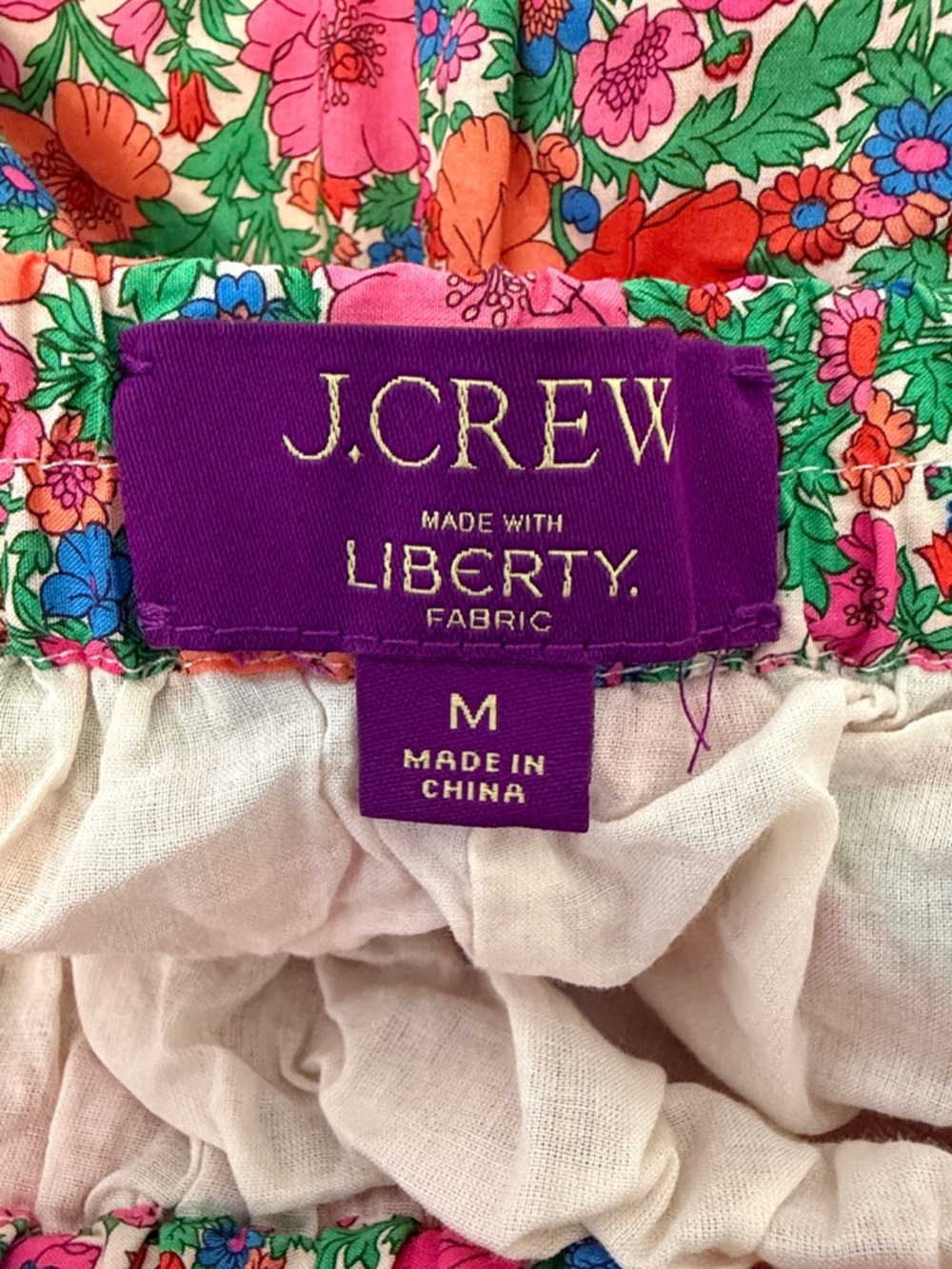 J. Crew x Liberty Floral Mini Skirt - Picture 9 of 11